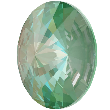 Swarovski Chatons Round Stones Rivoli (1122) Crystal Silky Sage Delite UNFOILED - Bluestreak Crystals
