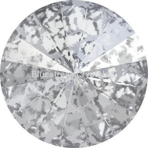Swarovski Chatons Round Stones Rivoli (1122) Crystal Silver Patina-Swarovski Chatons & Round Stones-SS39 (8.30mm) - Pack of 10-Bluestreak Crystals