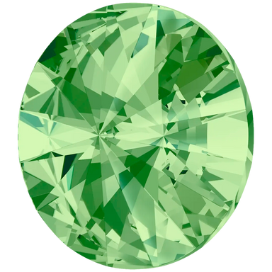 Swarovski Chatons Round Stones Rivoli (1122) Peridot - Bluestreak Crystals
