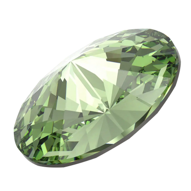 Swarovski Chatons Round Stones Rivoli (1122) Recreated Peridot - Bluestreak Crystals