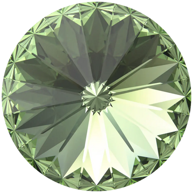 Swarovski Chatons Round Stones Rivoli (1122) Recreated Peridot - Bluestreak Crystals