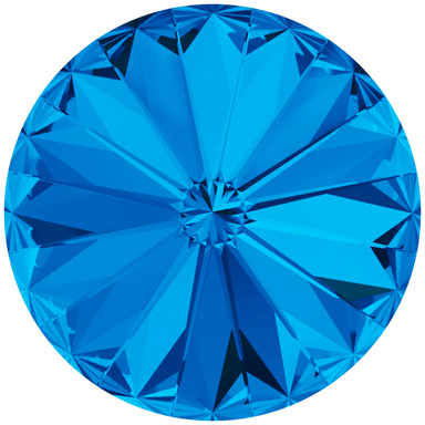 Swarovski Chatons Round Stones Rivoli (1122) Sapphire - Bluestreak Crystals