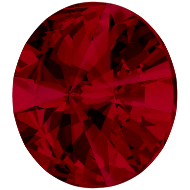 Swarovski Chatons Round Stones Rivoli (1122) Siam - Bluestreak Crystals