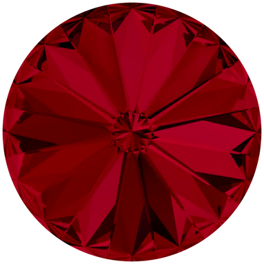 Swarovski Chatons Round Stones Rivoli (1122) Siam - Bluestreak Crystals