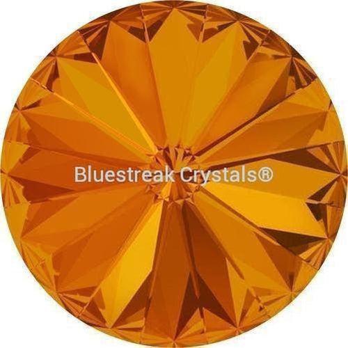 Swarovski Chatons Round Stones Rivoli (1122) Tangerine-Swarovski Chatons & Round Stones-SS39 (8.30mm) - Pack of 10-Bluestreak Crystals