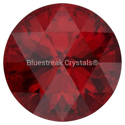 Swarovski Chatons Round Stones Rose Cut (1401) Scarlet-Swarovski Chatons & Round Stones-8mm - Pack of 2-Bluestreak Crystals