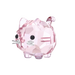 Swarovski Chubby Cats Pink Cat - Bluestreak Crystals