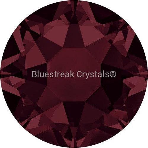 Swarovski Colour Sample Service Flatbacks - Standard Colours-Bluestreak Crystals® Sample Service-Burgundy-Bluestreak Crystals