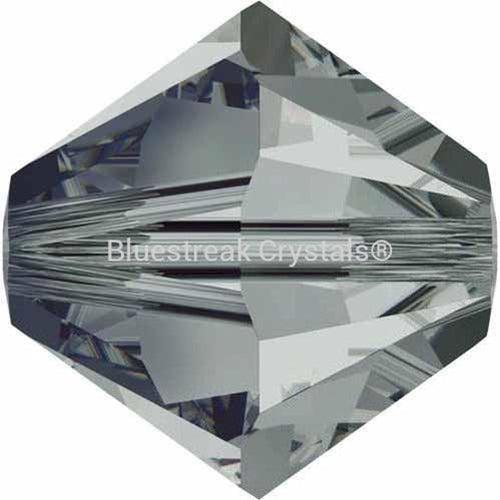 Swarovski Crystal Beads Bicone (5328) Black Diamond-Swarovski Crystal Beads-3mm - Pack of 25-Bluestreak Crystals
