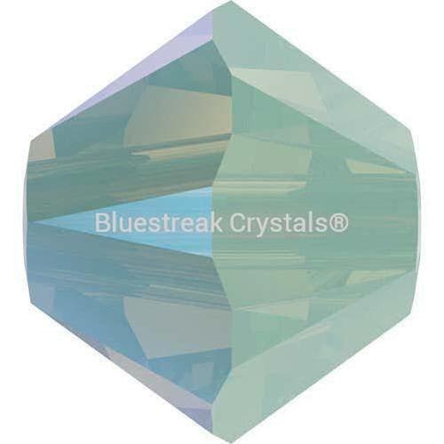 Swarovski Crystal Beads Bicone (5328) Chrysolite Opal Shimmer 2X-Swarovski Crystal Beads-3mm - Pack of 25-Bluestreak Crystals
