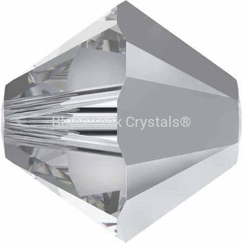 Swarovski Crystal Beads Bicone (5328) Crystal Comet Argent Light-Swarovski Crystal Beads-3mm - Pack of 25-Bluestreak Crystals