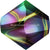 Swarovski Crystal Beads Bicone (5328) Crystal Rainbow Dark 2X-Swarovski Crystal Beads-6mm - Pack of 10-Bluestreak Crystals