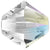 Swarovski Crystal Beads Bicone (5328) Crystal Shimmer-Swarovski Crystal Beads-3mm - Pack of 25-Bluestreak Crystals