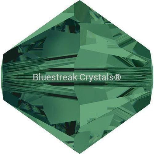 Swarovski Crystal Beads Bicone (5328) Emerald-Swarovski Crystal Beads-2.5mm - Pack of 25-Bluestreak Crystals
