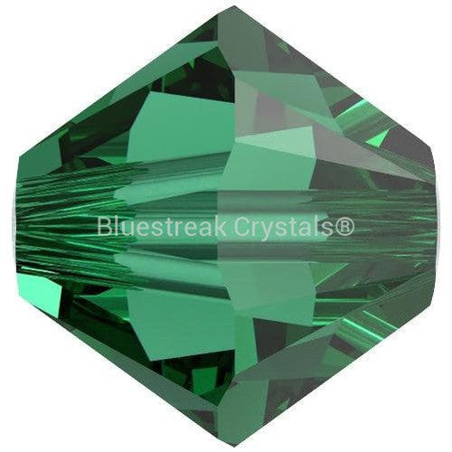 Swarovski Crystal Beads Bicone (5328) Fern Green AB-Swarovski Crystal Beads-3mm - Pack of 25-Bluestreak Crystals
