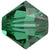 Swarovski Crystal Beads Bicone (5328) Fern Green AB-Swarovski Crystal Beads-3mm - Pack of 25-Bluestreak Crystals