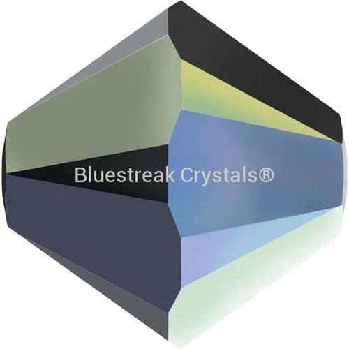 Swarovski Crystal Beads Bicone (5328) Jet AB 2X-Swarovski Crystal Beads-3mm - Pack of 25-Bluestreak Crystals