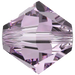Swarovski Crystal Beads Bicone (5328) Light Amethyst - Bluestreak Crystals