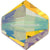 Swarovski Crystal Beads Bicone (5328) Light Topaz Shimmer 2X-Swarovski Crystal Beads-3mm - Pack of 25-Bluestreak Crystals