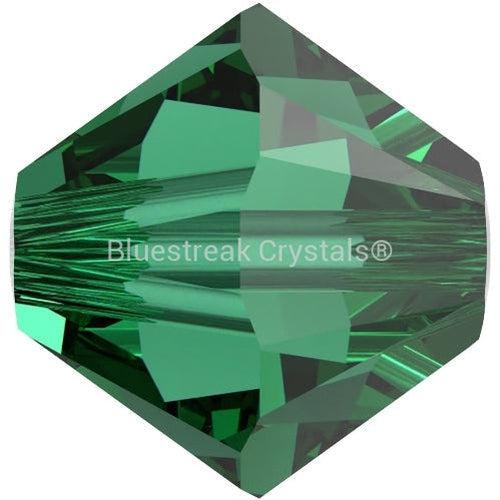 Swarovski Crystal Beads Bicone (5328) Majestic Green-Swarovski Crystal Beads-3mm - Pack of 25-Bluestreak Crystals