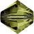 Swarovski Crystal Beads Bicone (5328) Olivine-Swarovski Crystal Beads-6mm - Pack of 10-Bluestreak Crystals