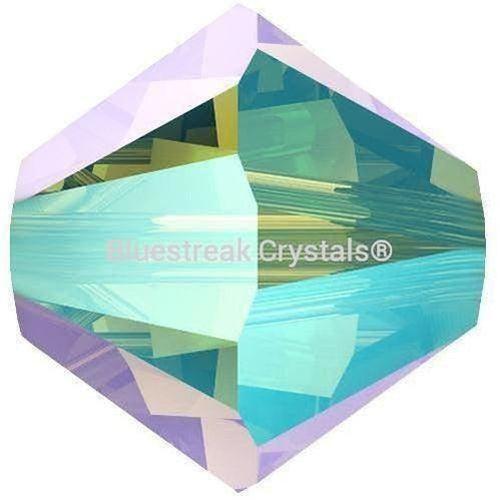 Swarovski Crystal Beads Bicone (5328) Peridot Shimmer 2X-Swarovski Crystal Beads-3mm - Pack of 25-Bluestreak Crystals