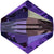 Swarovski Crystal Beads Bicone (5328) Purple Velvet AB-Swarovski Crystal Beads-3mm - Pack of 25-Bluestreak Crystals