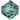 Swarovski Crystal Beads Bicone (5328) Recreated Caribbean Green - Bluestreak Crystals