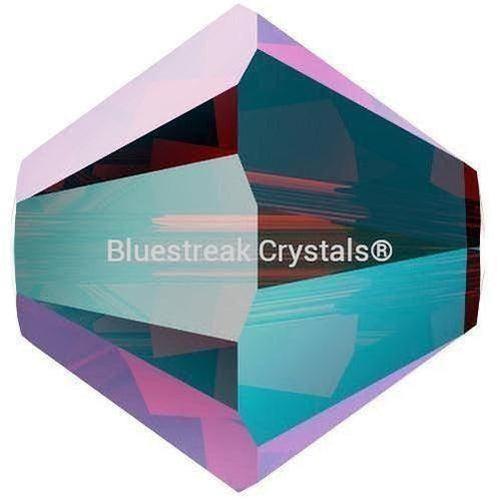 Swarovski Crystal Beads Bicone (5328) Siam Shimmer 2X-Swarovski Crystal Beads-3mm - Pack of 25-Bluestreak Crystals