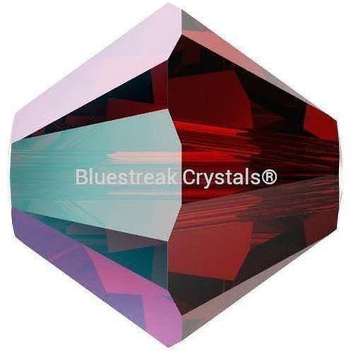 Swarovski Crystal Beads Bicone (5328) Siam Shimmer-Swarovski Crystal Beads-3mm - Pack of 25-Bluestreak Crystals