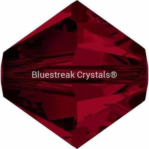 Swarovski Crystal Beads Bicone (5328) Siam-Swarovski Crystal Beads-3mm - Pack of 25-Bluestreak Crystals
