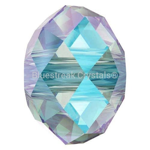 Swarovski Crystal Beads Briolette (5040) Aquamarine Shimmer 2X-Swarovski Crystal Beads-4mm - Pack of 10-Bluestreak Crystals