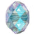 Swarovski Crystal Beads Briolette (5040) Aquamarine Shimmer 2X-Swarovski Crystal Beads-4mm - Pack of 10-Bluestreak Crystals