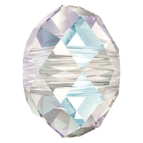Swarovski Crystal Beads Briolette (5040) Crystal Shimmer 2X-Swarovski Crystal Beads-4mm - Pack of 10-Bluestreak Crystals