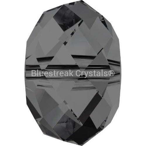 Swarovski Crystal Beads Briolette (5040) Crystal Silver Night-Swarovski Crystal Beads-4mm - Pack of 10-Bluestreak Crystals