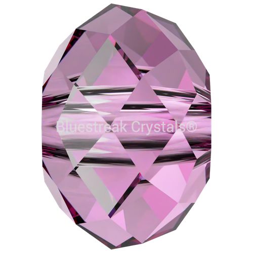 Swarovski Crystal Beads Briolette (5040) Dark Rose-Swarovski Crystal Beads-6mm - Pack of 10-Bluestreak Crystals