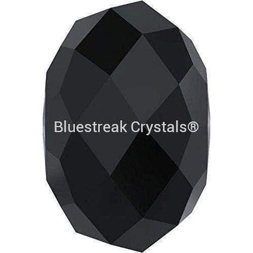 Swarovski Crystal Beads Briolette (5040) Jet-Swarovski Crystal Beads-4mm - Pack of 10-Bluestreak Crystals