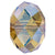 Swarovski Crystal Beads Briolette (5040) Light Topaz Shimmer 2X-Swarovski Crystal Beads-6mm - Pack of 10-Bluestreak Crystals