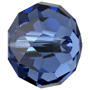 Swarovski Crystal Beads Briolette (5040) Recreated Dark Sapphire - Bluestreak Crystals