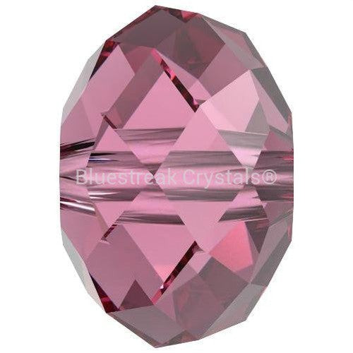 Swarovski Crystal Beads Briolette (5040) Rose-Swarovski Crystal Beads-6mm - Pack of 10-Bluestreak Crystals