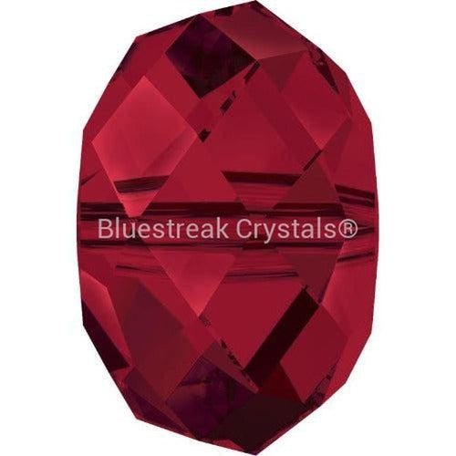 Swarovski Crystal Beads Briolette (5040) Siam-Swarovski Crystal Beads-6mm - Pack of 10-Bluestreak Crystals