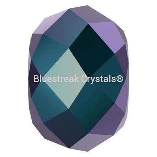 Swarovski Crystal Beads Briolette XL Hole (5042) Jet Shimmer 2X-Swarovski Crystal Beads-6mm - Pack of 4-Bluestreak Crystals