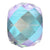 Swarovski Crystal Beads Briolette XXL Hole (5043) Aquamarine Shimmer 2X-Swarovski Crystal Beads-11mm - Pack of 1-Bluestreak Crystals
