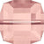 Swarovski Crystal Beads Cube (5601) Blush Rose-Swarovski Crystal Beads-4mm - Pack of 5-Bluestreak Crystals