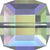 Swarovski Crystal Beads Cube (5601) Crystal Paradise Shine-Swarovski Crystal Beads-6mm - Pack of 5 (End of Line)-Bluestreak Crystals