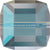 Swarovski Crystal Beads Cube (5601) Light Sapphire Shimmer-Swarovski Crystal Beads-4mm - Pack of 5-Bluestreak Crystals