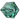 Swarovski Crystal Beads Cube (5601) Recreated Caribbean Green - Bluestreak Crystals