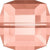 Swarovski Crystal Beads Cube (5601) Rose Peach-Swarovski Crystal Beads-4mm - Pack of 5-Bluestreak Crystals