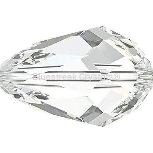 Swarovski Crystal Beads Drop (5500) Crystal-Swarovski Crystal Beads-9mm - Pack of 5-Bluestreak Crystals