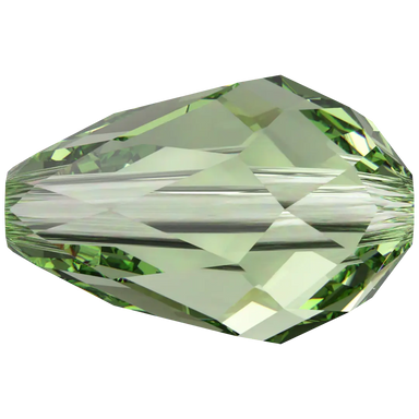 Swarovski Crystal Beads Drop (5500) Recreated Peridot - Bluestreak Crystals
